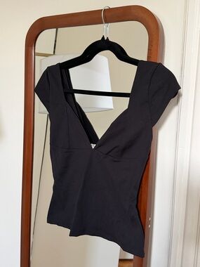 Free People V-Neck Cap Sleeve Camisole